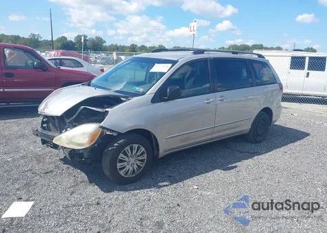 2005 Toyota Sienna Ce from USA, damaged, VIN 5TDZA23C25S316400